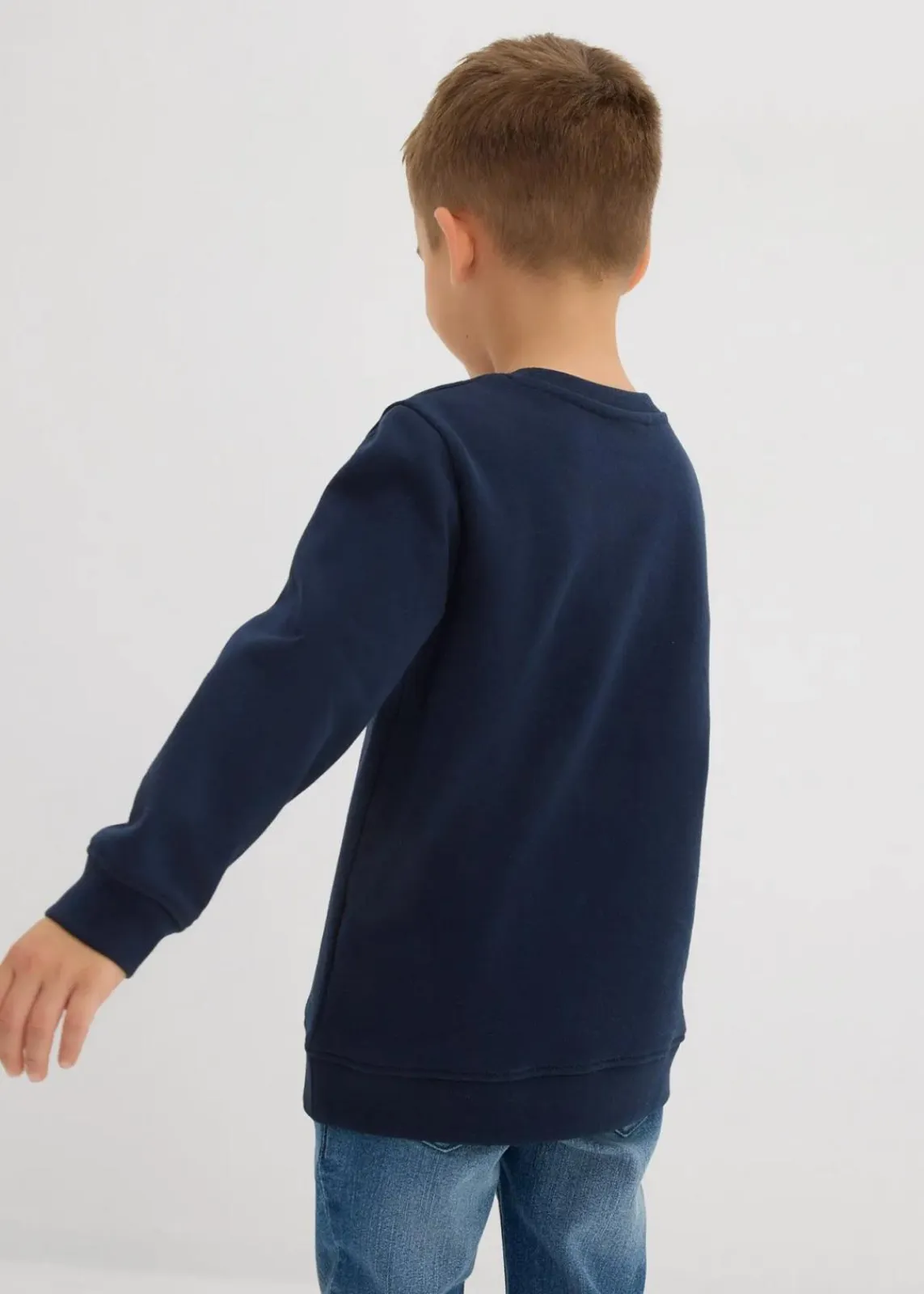 Sweatshirt aus weichem Baumwoll-Mix (2er Pack)|bonprix