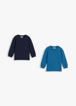 Sweatshirt aus weichem Baumwoll-Mix (2er Pack)|bonprix