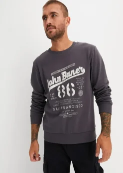 Sweatshirt aus weichem Baumwoll-Mix|bonprix Online