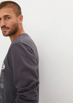 Sweatshirt aus weichem Baumwoll-Mix|bonprix Online