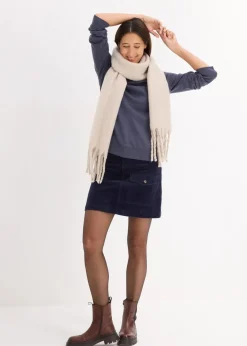 bonprix Bekleidung·Blusen & Tuniken|Sweat|Sweatshirt (2er Pack) anthrazit meliert+dunkelblau