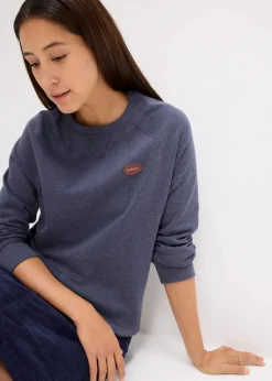 bonprix Bekleidung·Blusen & Tuniken|Sweat|Sweatshirt (2er Pack) anthrazit meliert+dunkelblau