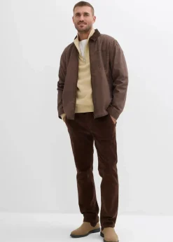 Sweatshirt mit Troyerkragen aus reiner Bio-Baumwolle|bonprix Discount