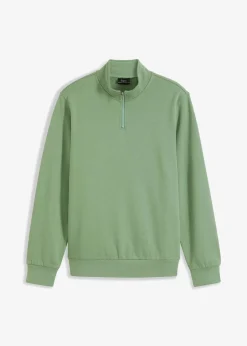 Sweatshirt mit Troyerkragen|bonprix Clearance