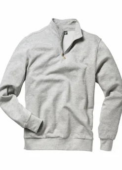 Sweatshirt mit Troyerkragen|bonprix Sale