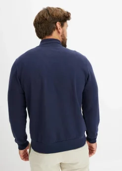 Sweatshirt mit Troyerkragen|bonprix Sale