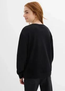 Sweatshirt mit Weihnachtsmotiv aus reiner Bio-Baumwolle|bonprix Clearance