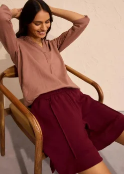 Sweat-Shorts aus Baumwoll-Mix|bonprix Sale