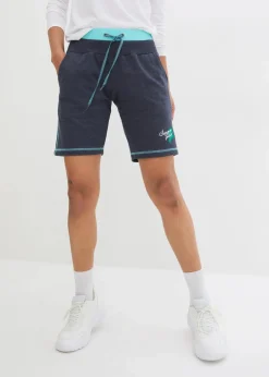 bonprix Hosen|Shorts|Sweat-Shorts aus Baumwoll-Mix mitternachtsblau