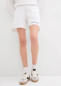 Sweat-Shorts mit Stickerei|bonprix Outlet