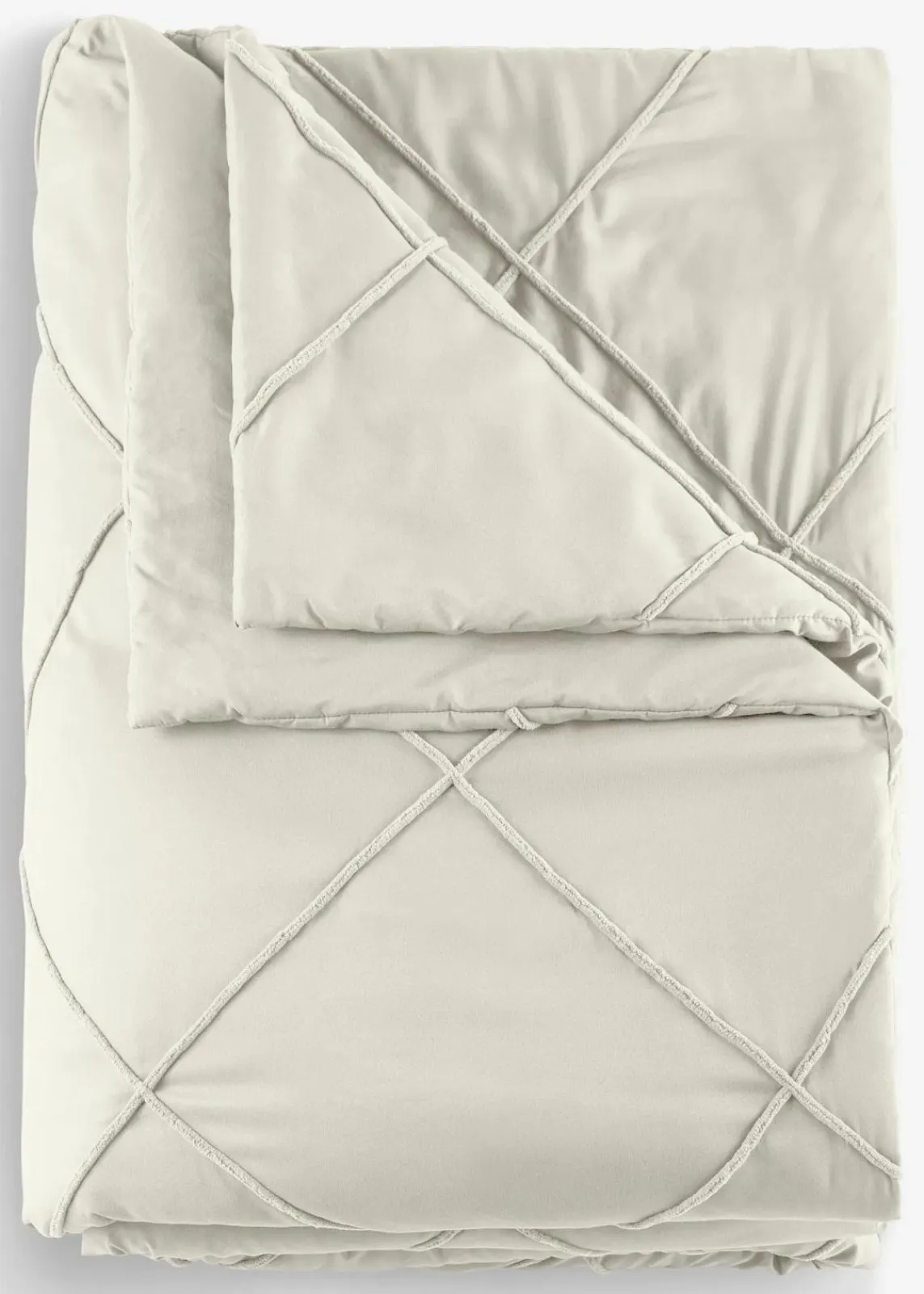 bonprix Tagesdecken & Plaids|Tagesdecken & Plaids|Tagesdecke mit Rechtecken beige