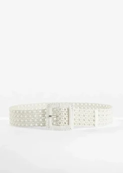 bonprix Gürtel|Schuhe & Accessoires In Spezialgrößen·Gürtel|Taillengürtel cremeweiß