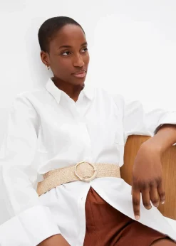 bonprix Gürtel|Schuhe & Accessoires In Spezialgrößen·Gürtel|Taillengürtel natur