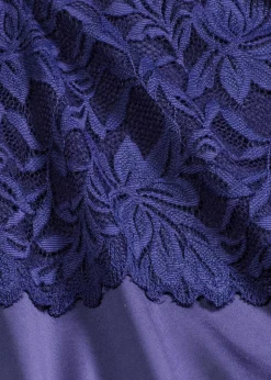 bonprix Wäsche·Dessous|Wäsche·Höschen|Taillenpanty mit zarter Spitze dunkelblau