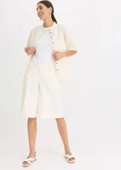 taillierte Shorts|bonprix New