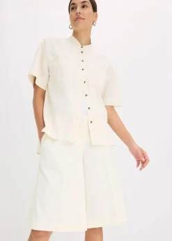 taillierte Shorts|bonprix New