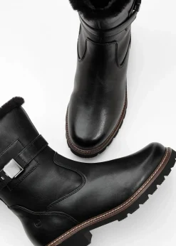 Tamaris High Heels|Gefütterte Winterschuhe|Boots schwarz