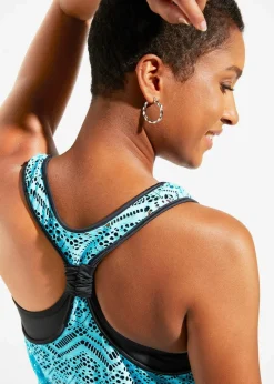 Tankini mit elastischer Spitze (2-tlg. Set)|bonprix Online