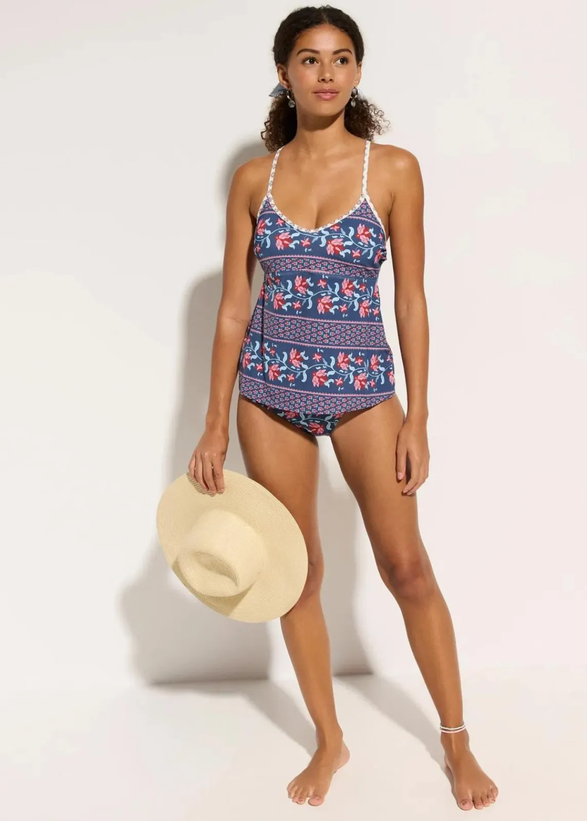 Tankini mit gekreuzten Trägern (2-tlg.Set)|bonprix Clearance
