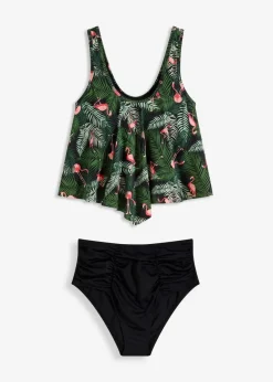 Tankini mit Highwaist-Bikinihose (2-tlg.Set)|bonprix Discount
