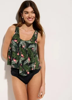 Tankini mit Highwaist-Bikinihose (2-tlg.Set)|bonprix Discount