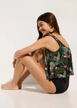 Tankini mit Highwaist-Bikinihose (2-tlg.Set)|bonprix Discount