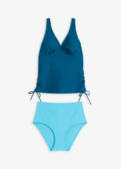 bonprix Nachhaltigere Materialien|Tankinis|Tankini (2-tlg.Set) blaupetrol