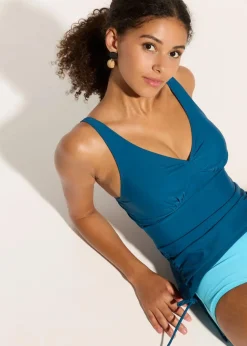 bonprix Nachhaltigere Materialien|Tankinis|Tankini (2-tlg.Set) blaupetrol