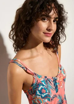 Tankini (2-tlg.Set) mit V-Ausschnitt|bonprix Discount