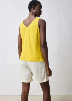 Tanktop aus reinem Leinen|bonprix Clearance