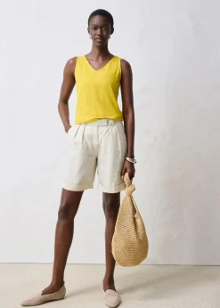 Tanktop aus reinem Leinen|bonprix Clearance