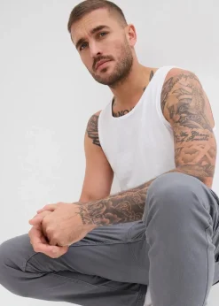 bonprix Shirts & Polos|Sportbekleidung|Tanktop (3er Pack) weiß+weiß+weiß