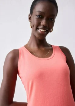 bonprix Shirts & Tops|Premium|Tanktop mit Seidenanteil helllachs