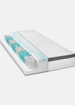 bonprix Matratzen & Topper|Matratzen & Topper|Taschenfederkernmatratze H2 mit 7-Zonen weiß