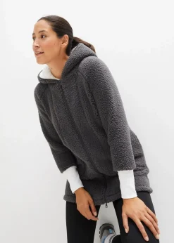 Teddy-Fleece Jacke|bonprix Sale