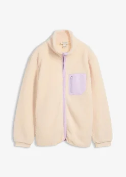 Teddy-Fleece Jacke|bonprix New