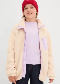 Teddy-Fleece Jacke|bonprix New