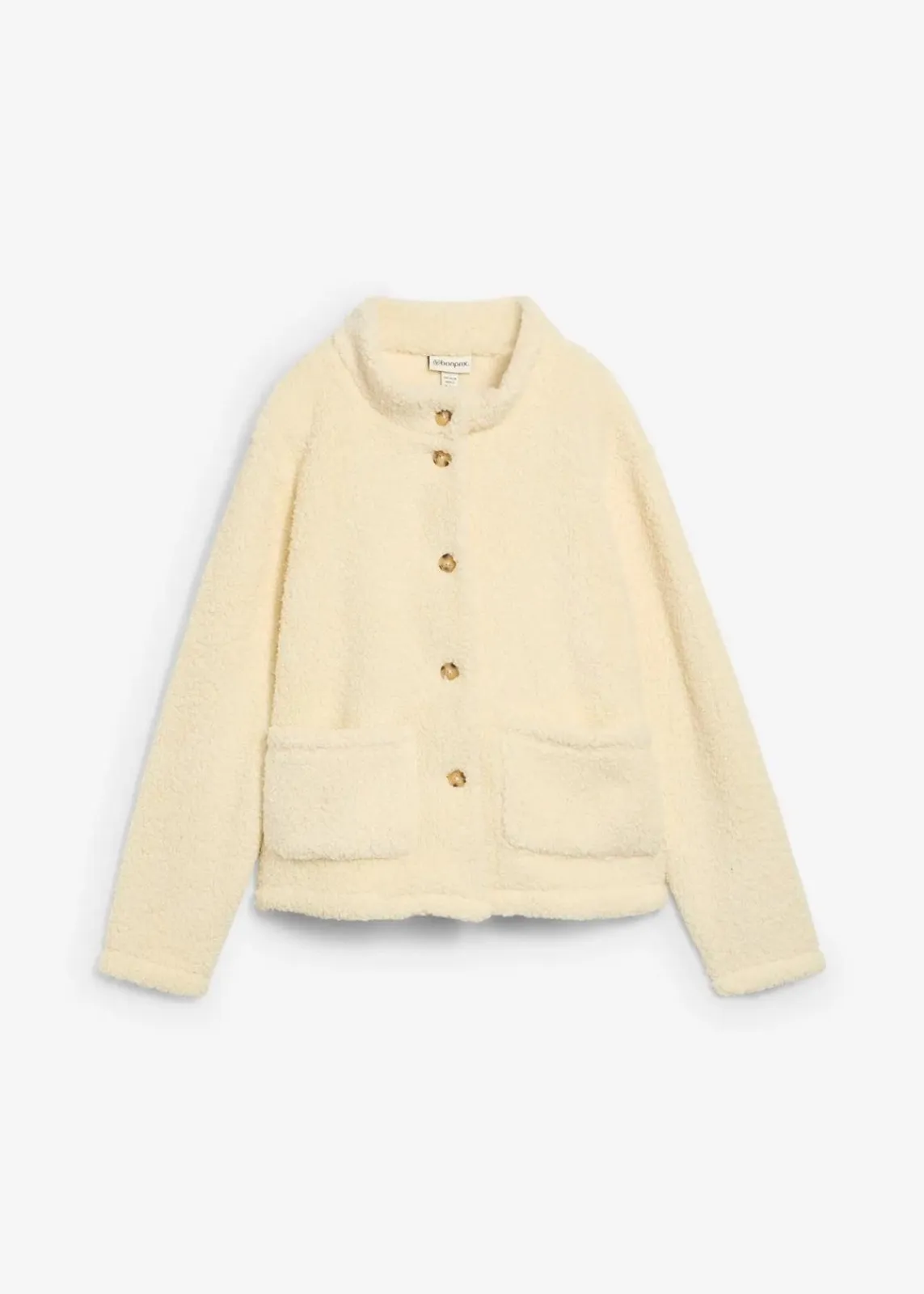 Teddy-Fleece Jacke|bonprix New