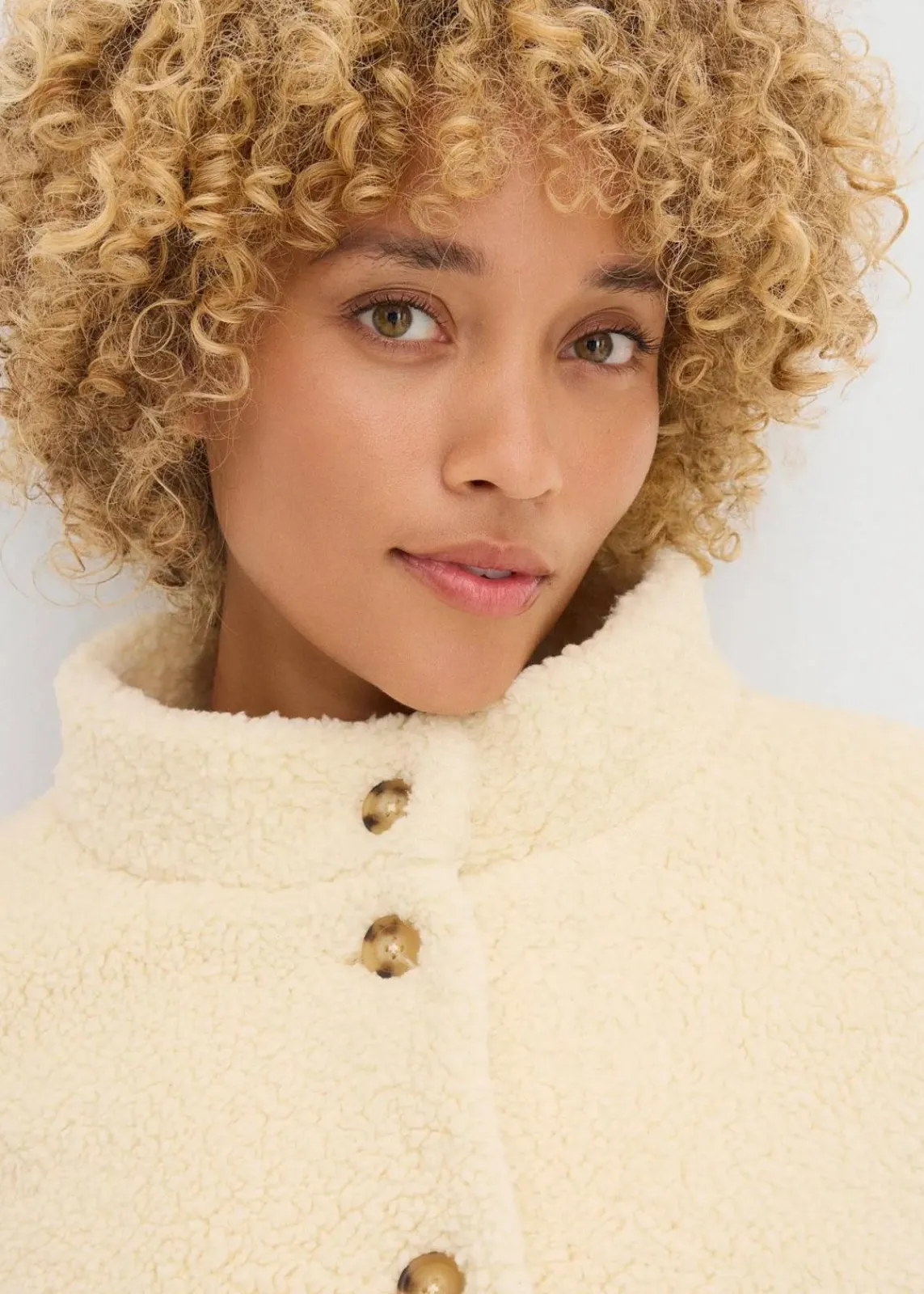 Teddy-Fleece Jacke|bonprix New