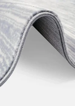 bonprix Veloursteppiche|Teppich mit moderner Musterung blau