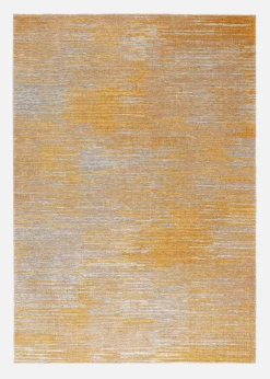 bonprix Flachgewebe-Teppiche|Teppich mit moderner Musterung gold