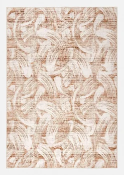 bonprix Veloursteppiche|Teppich mit moderner Musterung natur