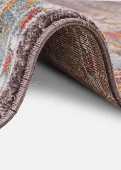 bonprix Veloursteppiche|Teppich mit orientalischer Musterung braun türkis