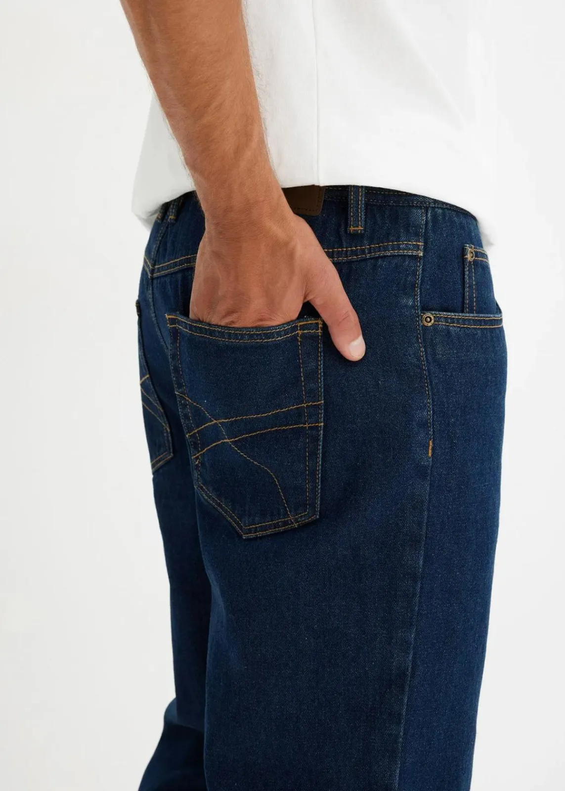 Thermo Classic Fit Jeans mit kuscheligem Flanellfutter, Straight|bonprix Clearance