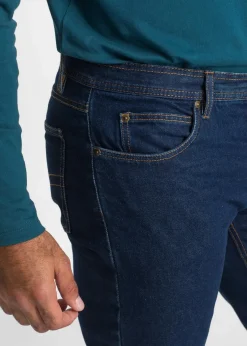 Thermo Classic Fit Jeans mit kuscheligem Flanellfutter, Straight|bonprix Clearance