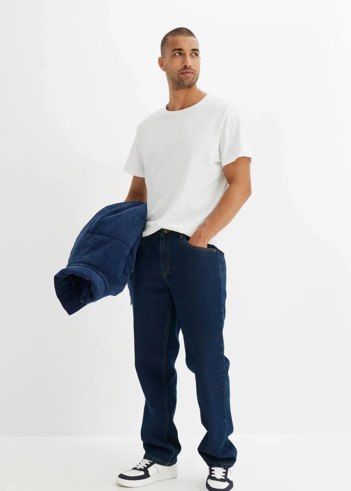 Thermo Classic Fit Jeans mit kuscheligem Flanellfutter, Straight|bonprix Clearance