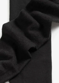 bonprix Wäsche·Socken & Strumpfhosen|Thermounterwäsche|Thermo Fleece Strumpfhose 140den (2er Pack) schwarz/schwarz