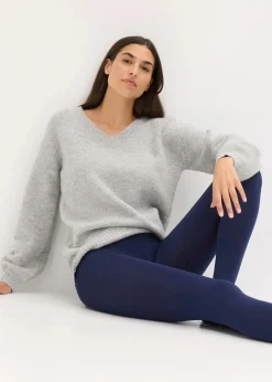 bonprix Wäsche·Socken & Strumpfhosen|Thermounterwäsche|Thermo Fleece Strumpfhose 140den dunkelblau
