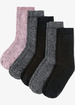 Thermo Frottee Socken mit Bio-Baumwolle (5er Pack)|bonprix Best