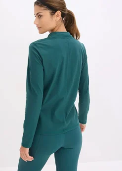 Thermo Funktionsjacke mit halben Reißverschluss, schnelltrocknend|bonprix Discount